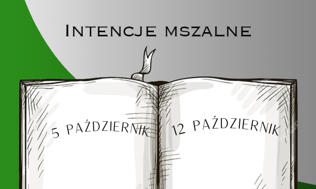 Intencje: 5-12.10.2025