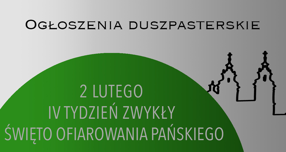 Ofiarowanie Pańskie – 2 lutego 2025