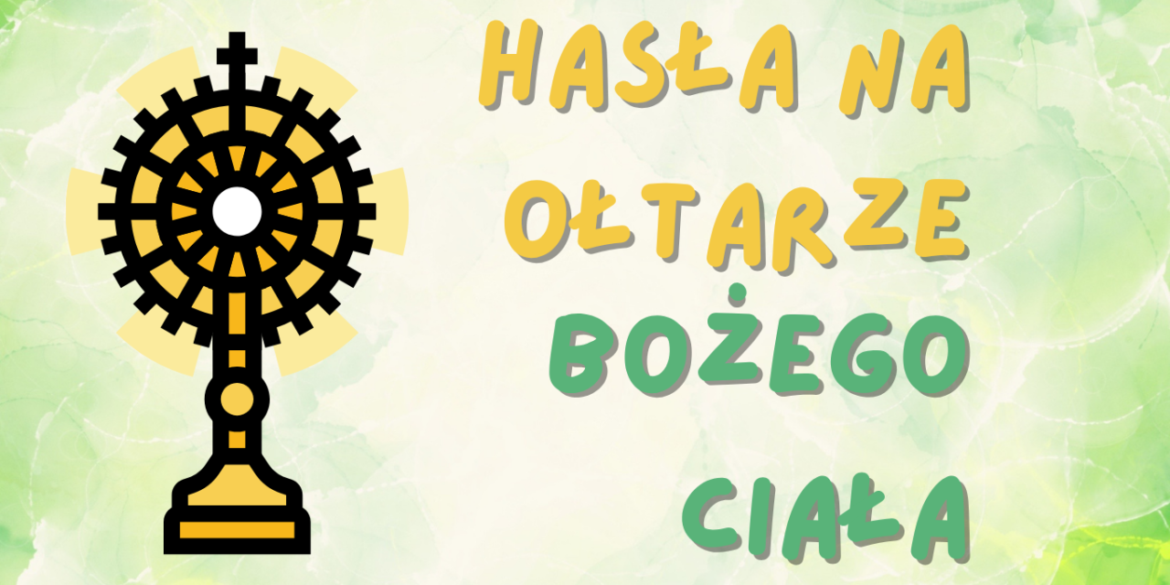 HASŁA NA OŁTARZE