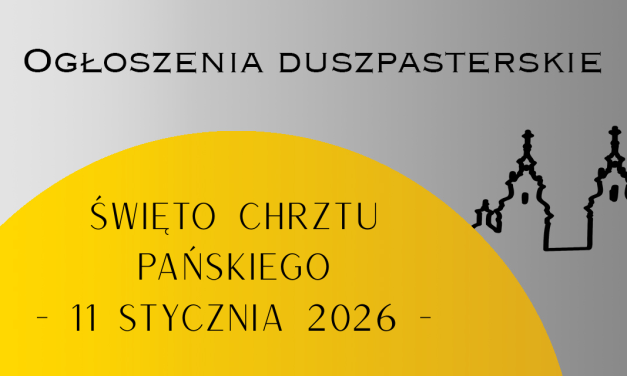 Święto Chrztu Pańskiego
