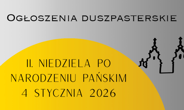 II. Niedziela po Narodzeniu Pańskim