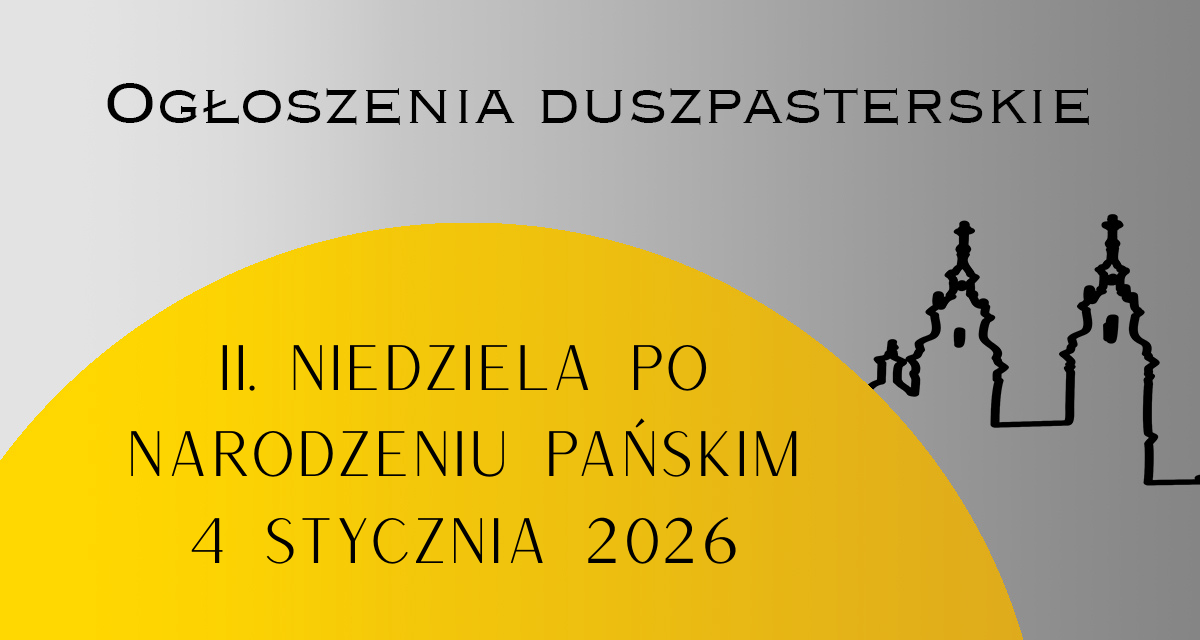 II. Niedziela po Narodzeniu Pańskim
